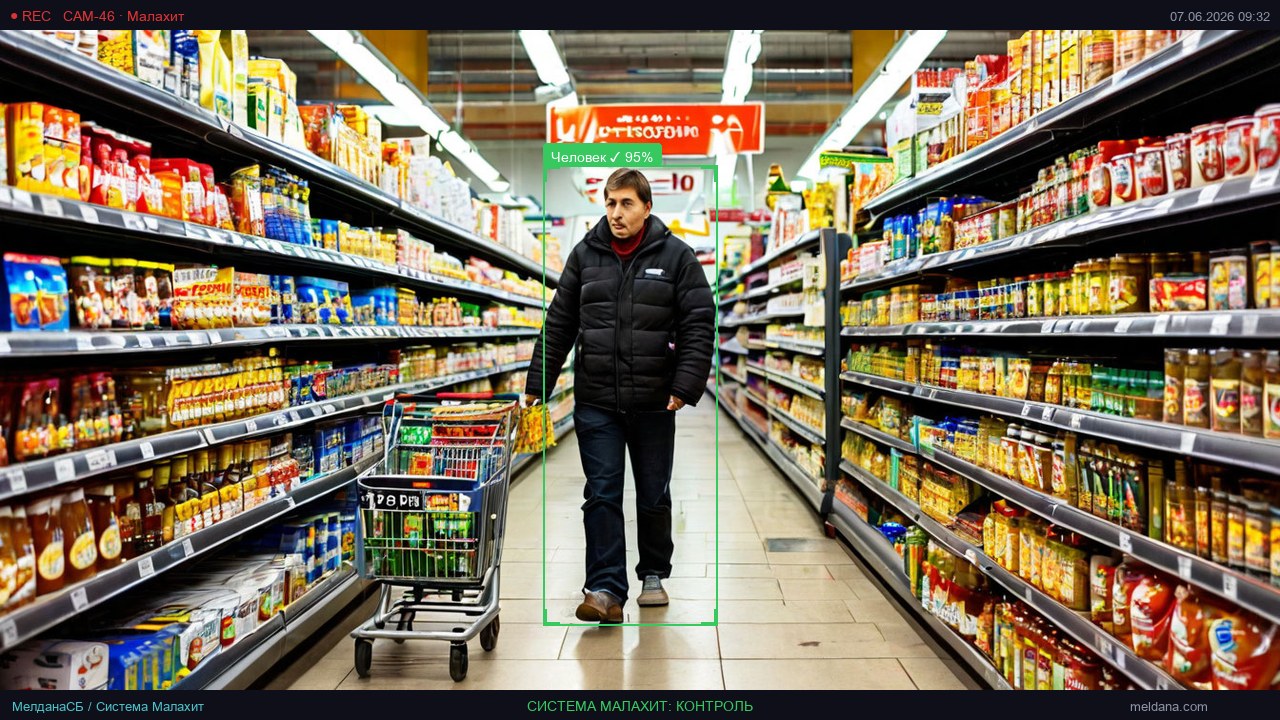 Детекция брошенных продуктов не в отделе в Кургане — от 900 ₽/магазин/мес