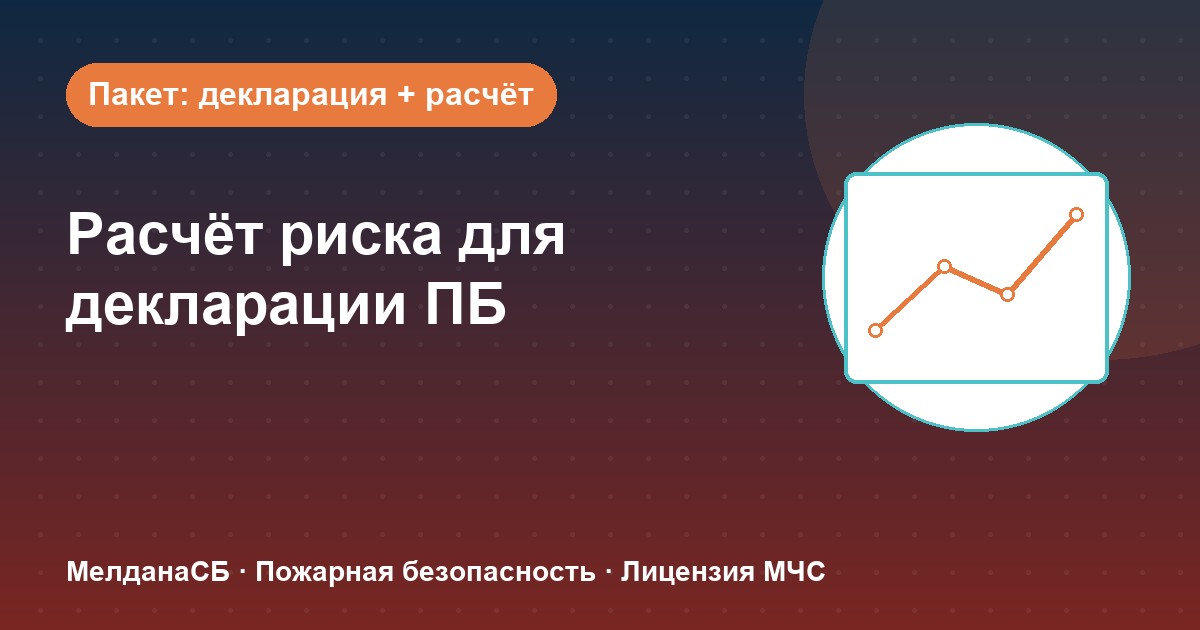 Расчёт пожарного риска для декларации ПБ в Кургане: когда прикладывать и как оформить