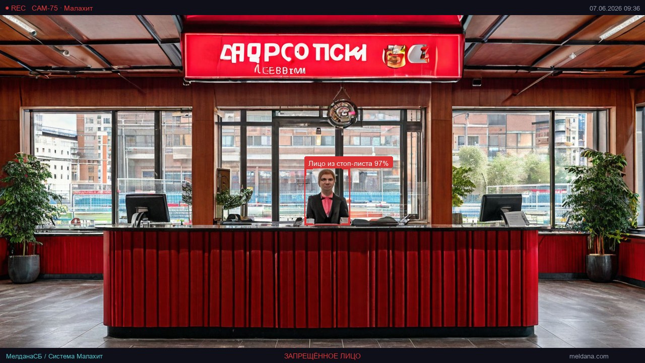 Детекция запрещённых лиц на стадионе в Кургане — от 4 200 ₽/стадион/мес